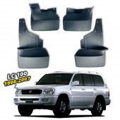 Бризковики для Toyota Land Сruiser 100 1998-2007   Бризковики для Toyota Land Сruiser 100 1998-2007